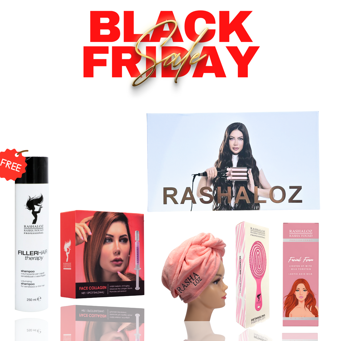 Heatless Styling Black Friday Bundle + Free Filler Shampoo