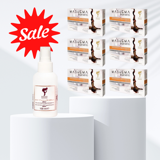 6 Boxed Mashema + 1 Milk spray