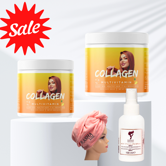 2 collagen drink 🍍 🍍+ 1 Milk spray + 1 towel