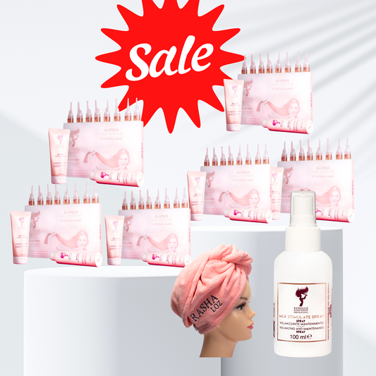 6 Magic boxes + 1 Milk Spray + 1 towel