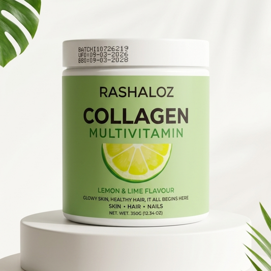 RASHALOZ Collagen Multivitamin Drink – Lemon &amp; Lime
