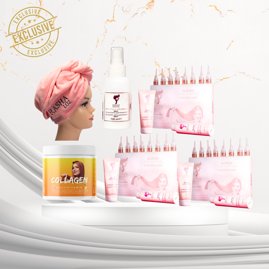 3 Magic Boxes + 1 Collagen drink 🍍 + 1 Milk spray + 1 Towel
