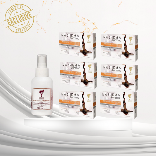 6 Boxed Mashema + 1 Milk spray