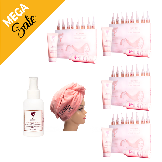 4 magic box+ 1 Milk spray + 1 towel